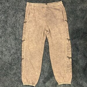 PINK Victoria’s Secret RELAXED SWEATPANTS sz Large
